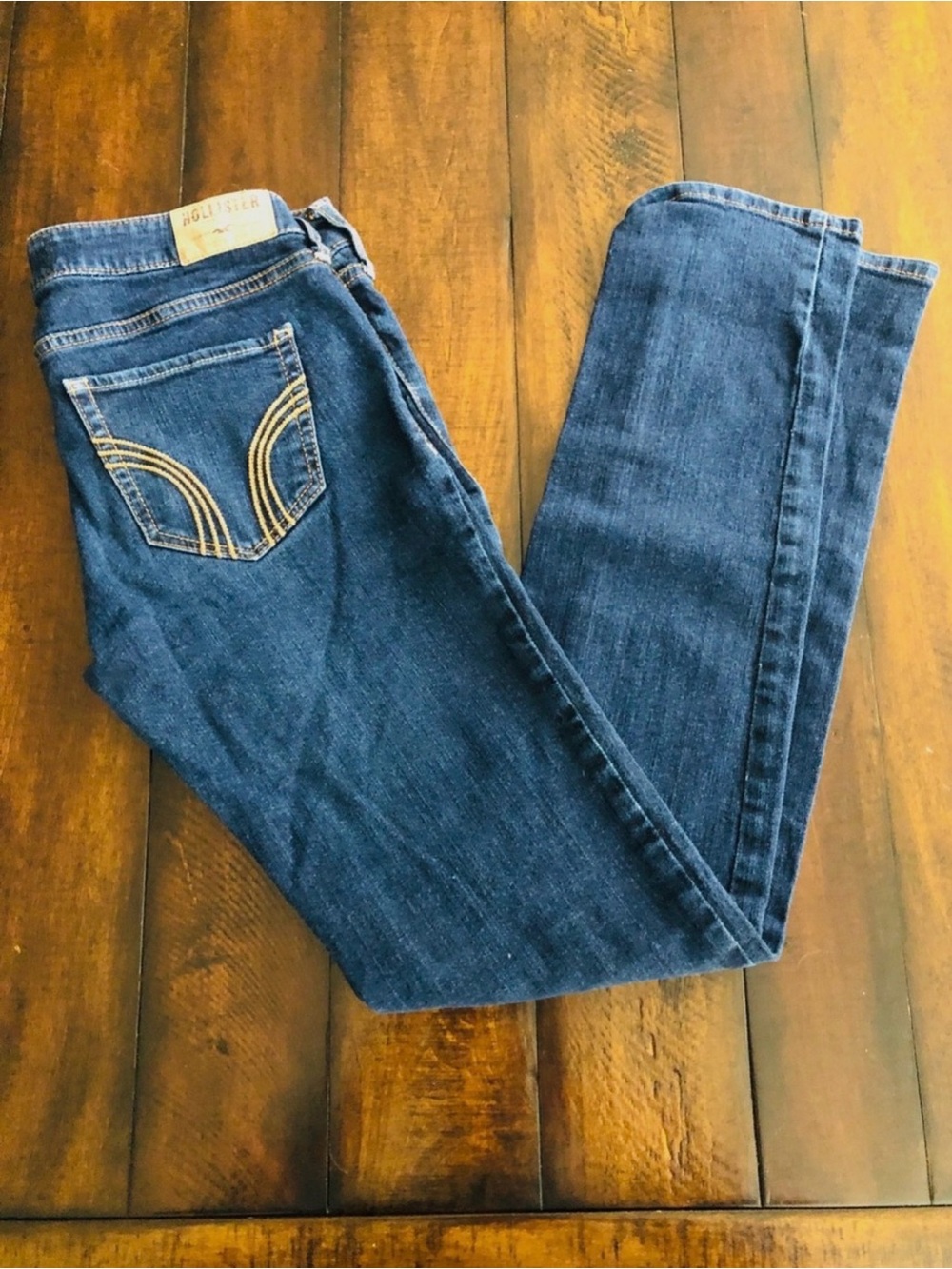 Hollister dark wash skinny jeans men size 26x31